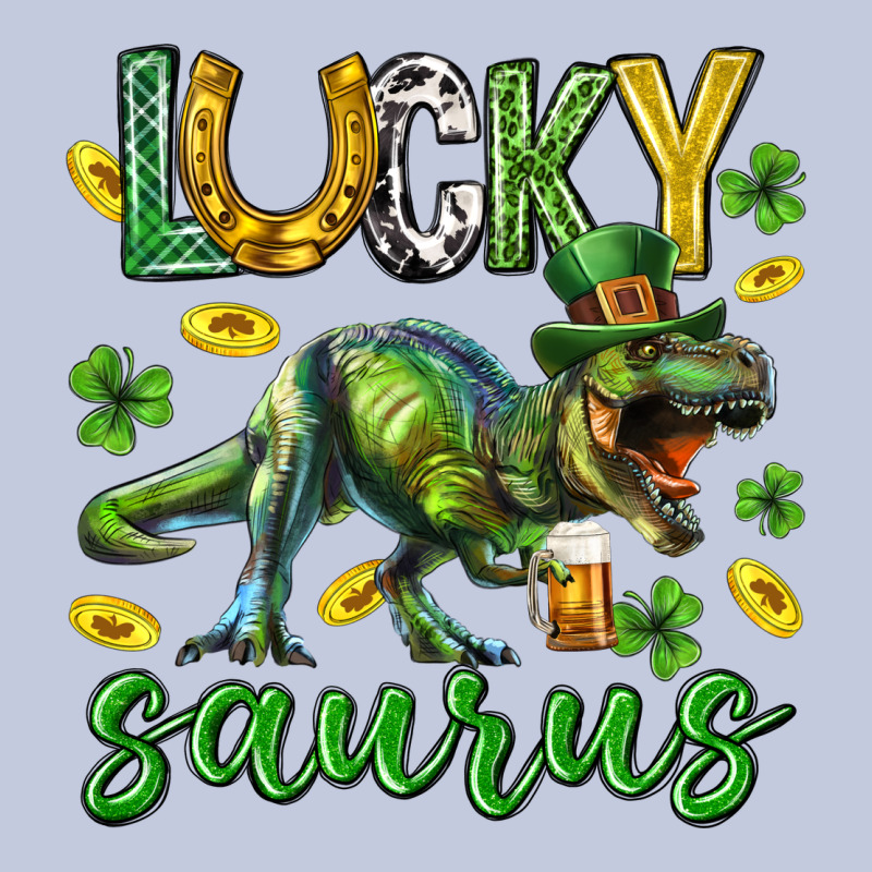 Lucky Saurus St.patricks Day Long Sleeve Tee by Neo Western | Teevron