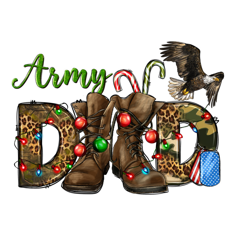 Christmas Army Dad Premium Sweatshirt by NancyCooperArtShop | Teevron