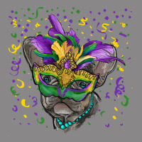 Mardi Gras Mask French Bulldog Vintage Tee | Teevron