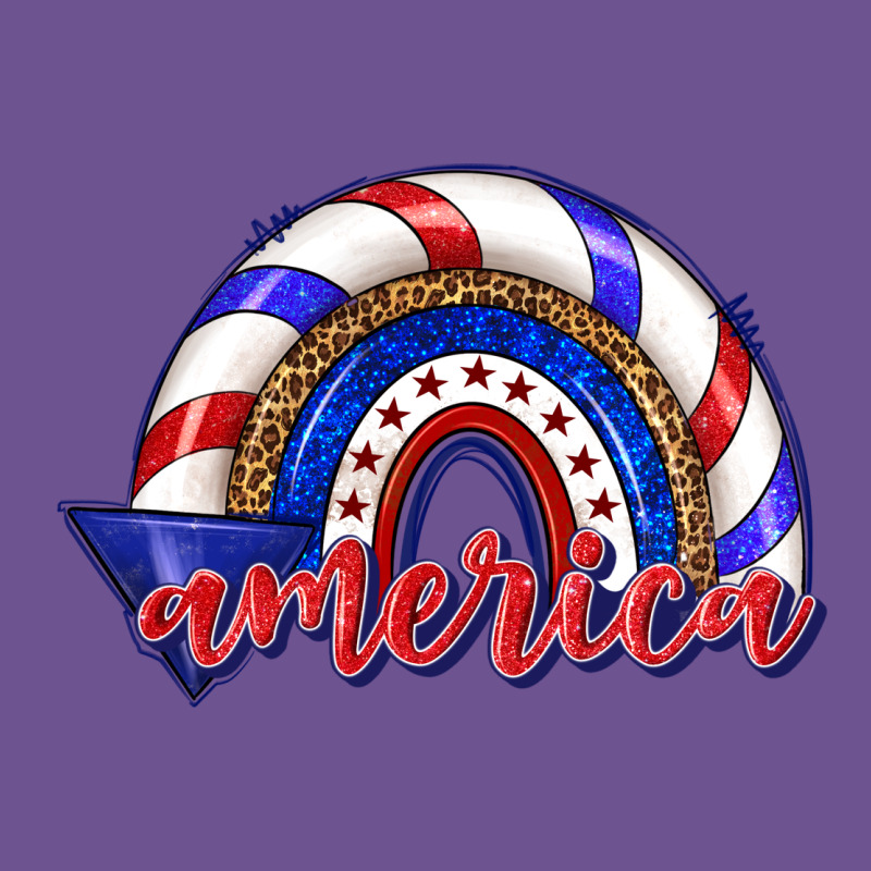 America Rainbow Vintage Tee by texasbilliewilder | Teevron