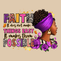 Faith It Does Not Make Things Easy Heavyweight Sweatshirt | Teevron