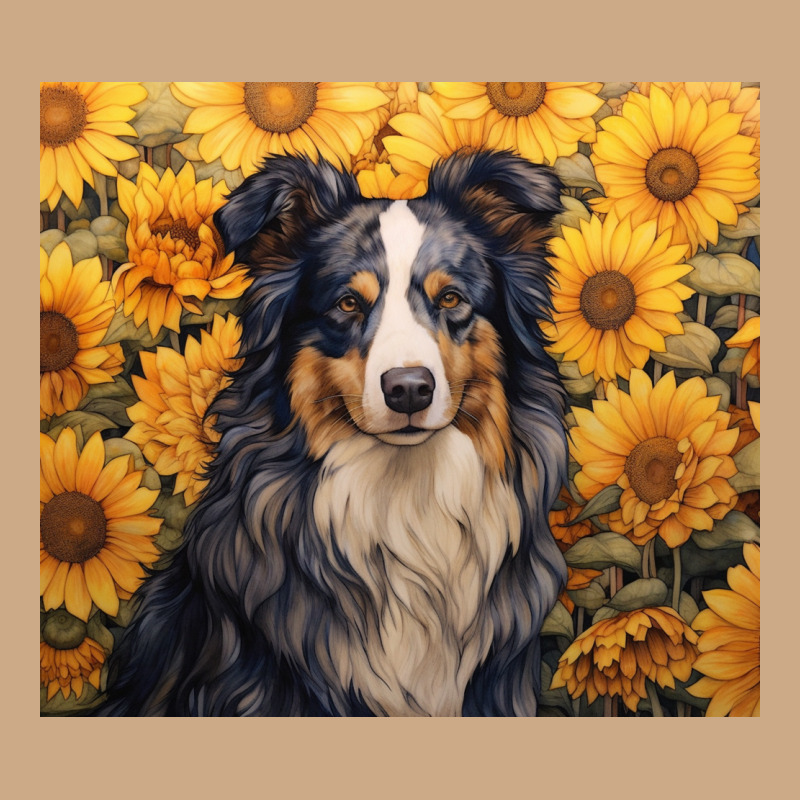 Australian Shepherd Vintage Hoodie by Unal Design | Teevron