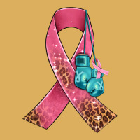 Cancer Ribbon And Boxing Gloves Premium Hoodie | Teevron