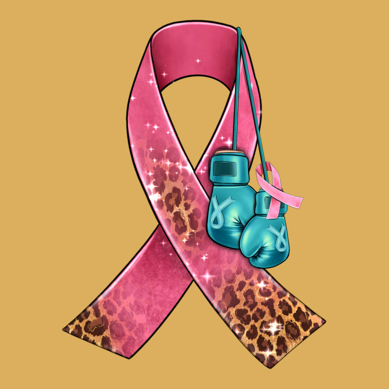 Cancer Ribbon And Boxing Gloves Premium Hoodie by AdoDesignShop | Teevron
