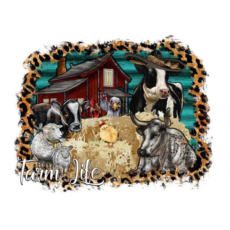 Farm Life 2 Long Sleeve Tee by SublimationCraftShop | Teevron
