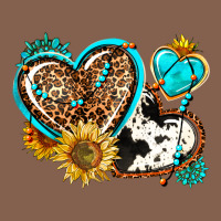Western Leopard Pride  Hearts Zipper Hoodie | Teevron