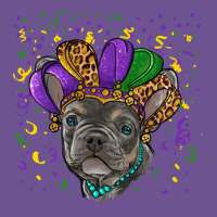 Mardi Gras French Bulldog Vintage Tee | Teevron