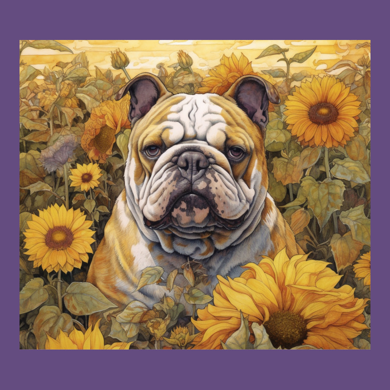 Bulldog Vintage Hoodie by Unal Design | Teevron