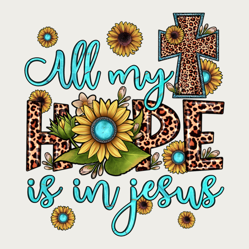 All My Hope Is In Jesus Zipper Hoodie by JahusDesignShop | Teevron