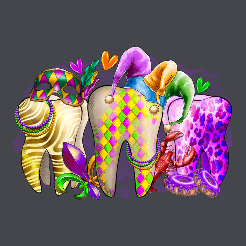 Mardi Gras Tooth Classic Tee by RacoonDesign | Teevron