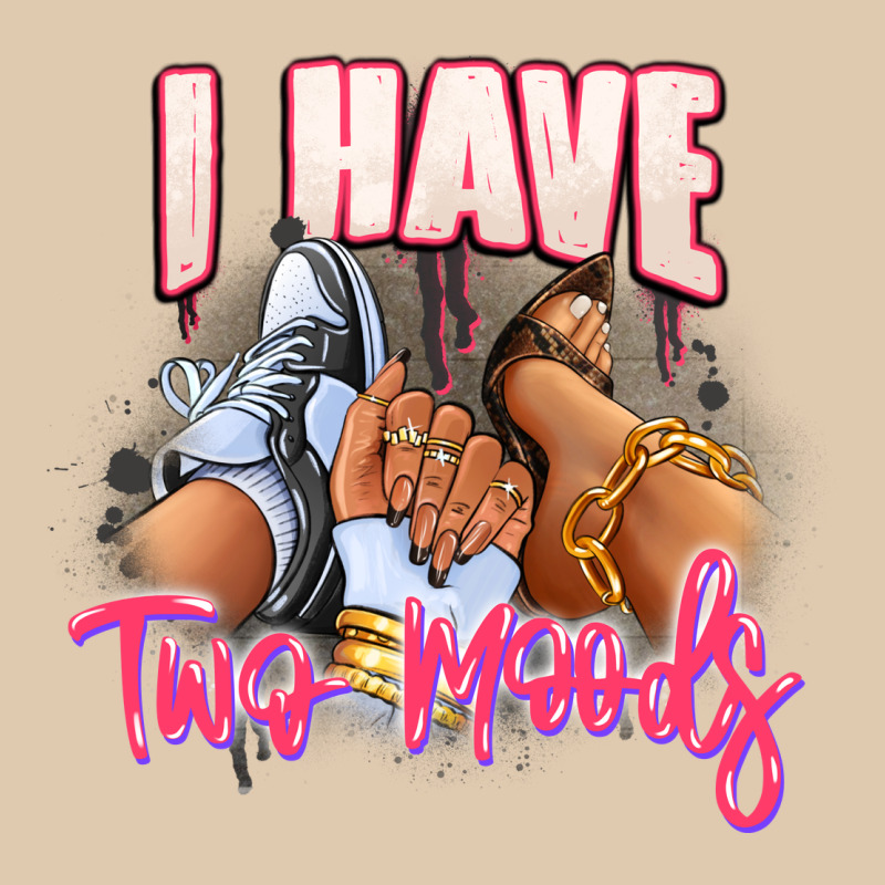 I Have Two Moods Sneaker And Heels Heavyweight Sweatshirt by RanaPortraitStore | Teevron