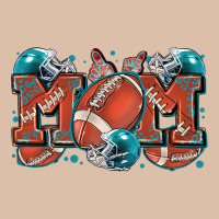 Mom American Football Urban Heavy Tee | Teevron