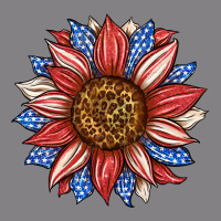 American Flag Sunflower Heavyweight Hoodie | Teevron