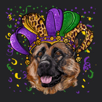 Mardi Gras Hat German Shepherd Vintage Tee | Teevron