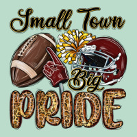 Small Town Big Pride Maroon Yellow Premium Hoodie | Teevron