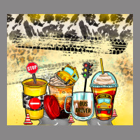 Bus Driver Coffee Cups Vintage Tee | Teevron