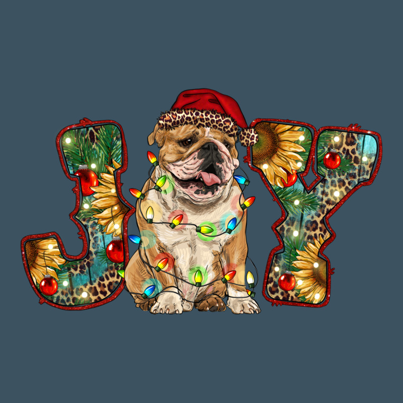 Bulldog Christmas Joy Urban Heavy Tee by RanaPortraitStore | Teevron