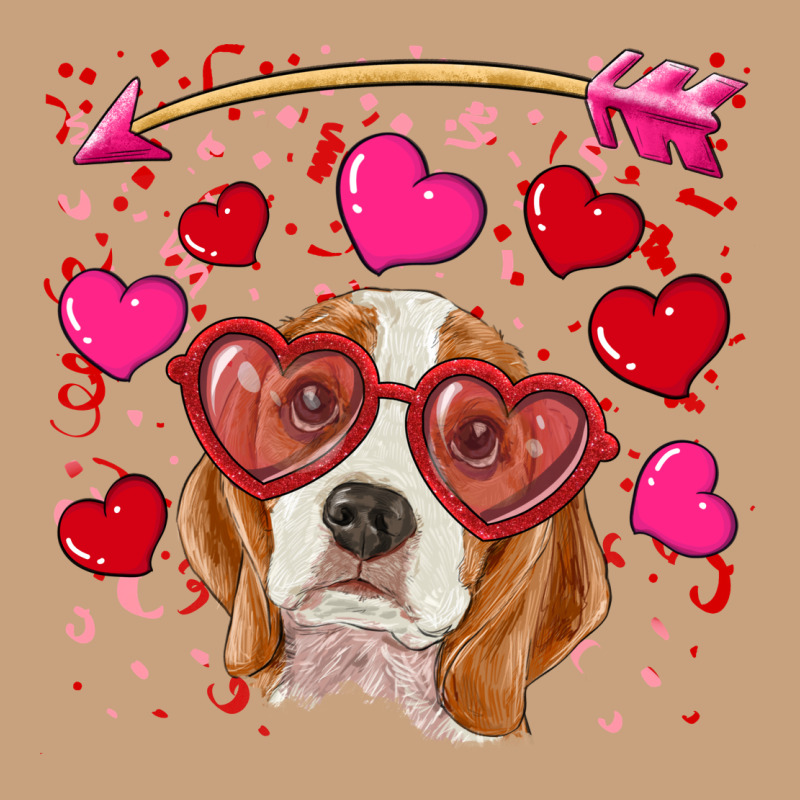 Valentine's Day  Beagle Vintage Tee by RanaPortraitStore | Teevron
