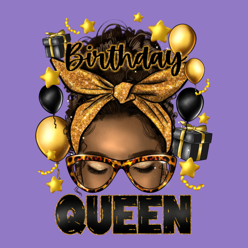 Birthday Queen Afro Messy Bun Urban Hoodie by Artiststas | Teevron