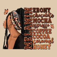 Melanin Many Shades Of Brown Afro Woman Heavyweight Sweatshirt | Teevron