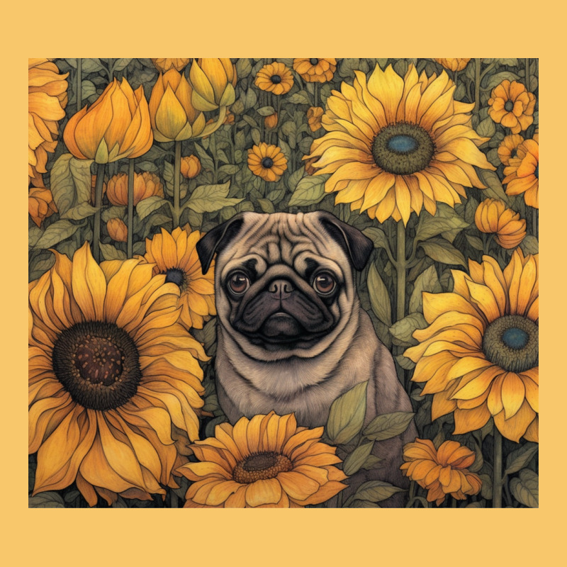 Pug Vintage Hoodie by Unal Design | Teevron