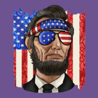 American Flag With Lincoln Vintage Tee | Teevron
