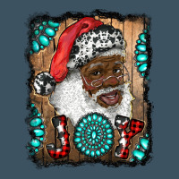 African American Santa Joy Urban Heavy Tee | Teevron