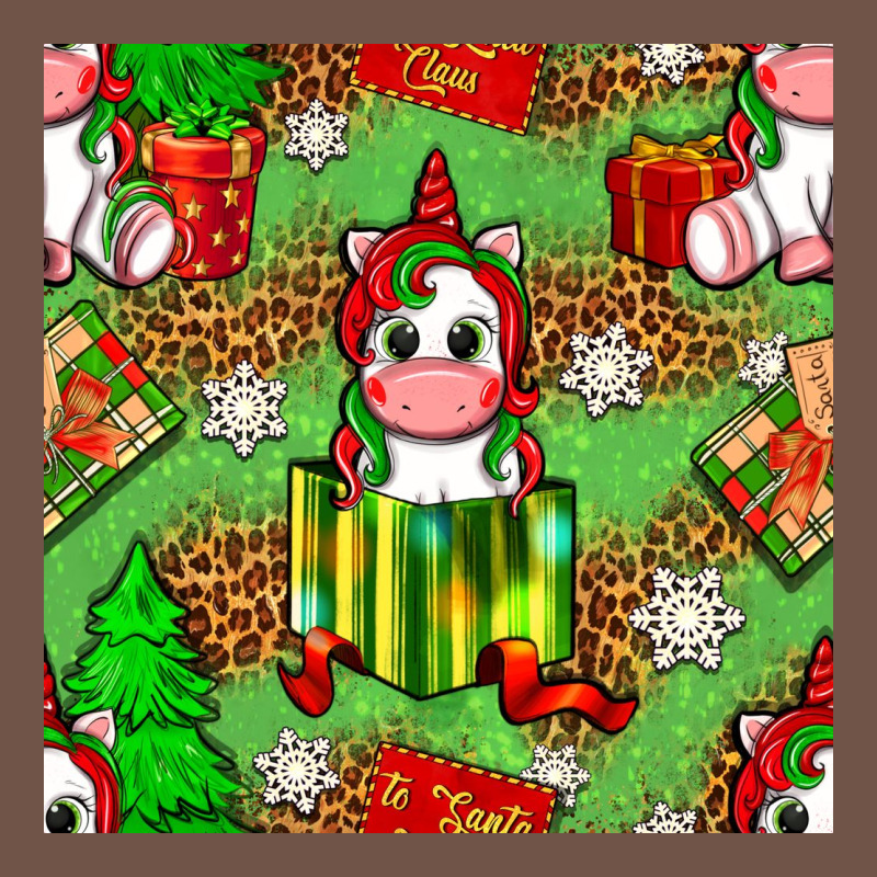 Christmas Unicorn And Gift Box Premium Sweatshirt by NancyCooperArtShop | Teevron