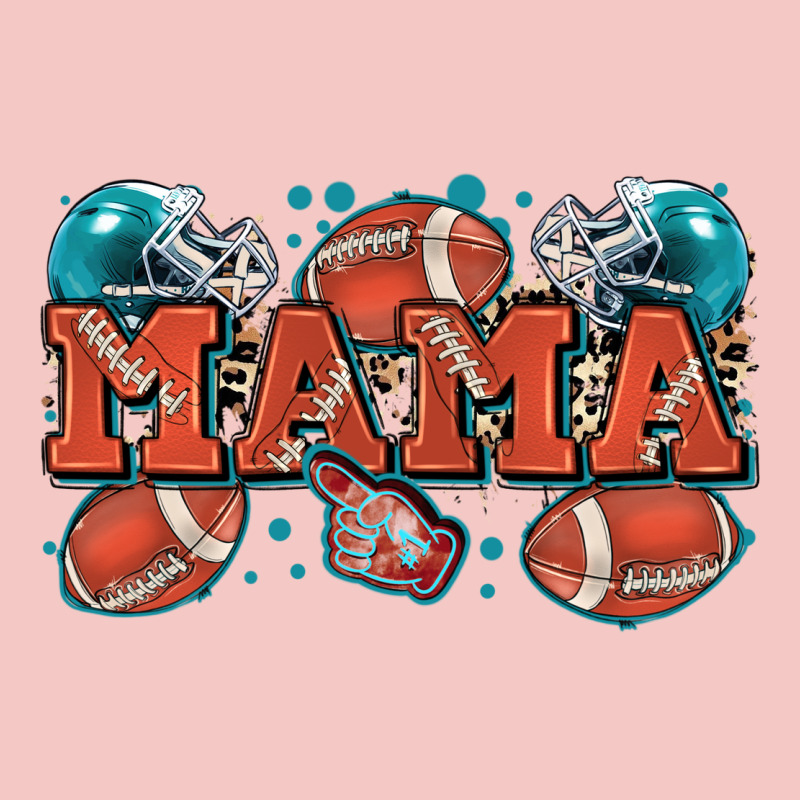 Mama American Football Urban Heavy Tee by Zillion Design Studio | Teevron