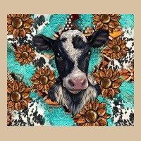 Western Black And White Cow Heavyweight Hoodie | Teevron