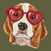 Beagle With Love Glasses Vintage Tee | Teevron