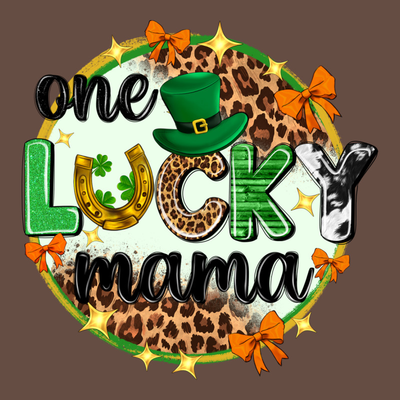 One Lucky Mama  St. Patricks Day Long Sleeve Tee by Neo Western | Teevron
