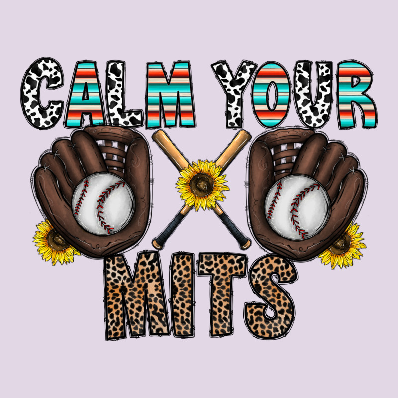 Calm Your Mits Baseball Classic Tee by CowhideDigitalArt | Teevron