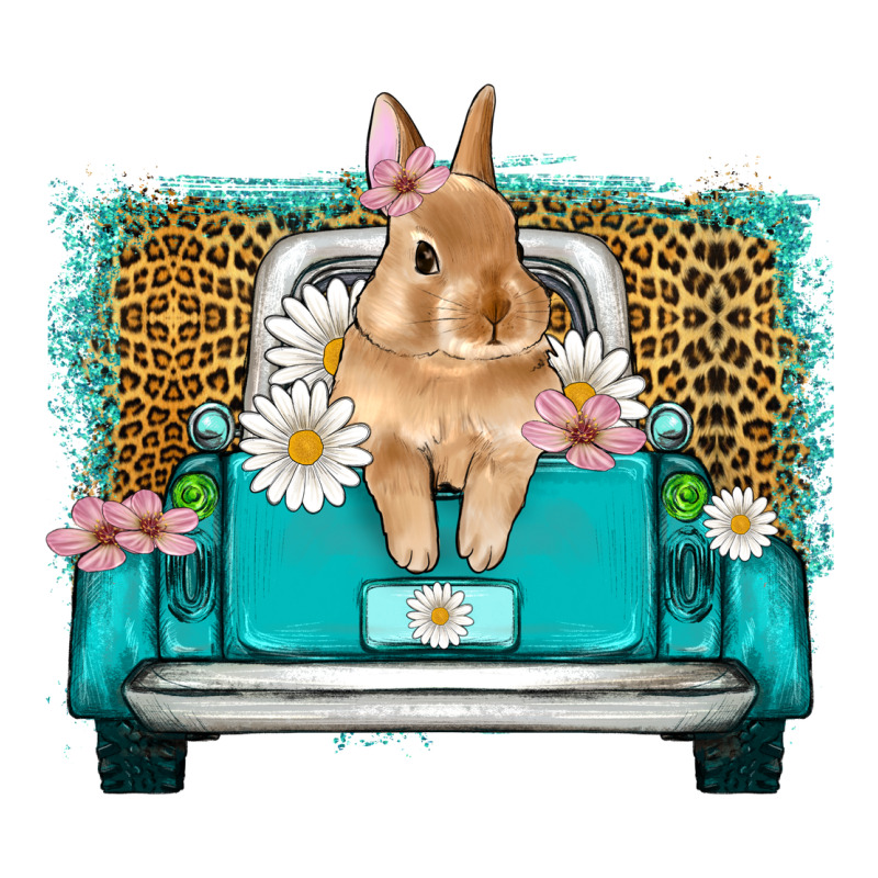 Easter Bunny Truck Premium Tee by Artiststas | Teevron