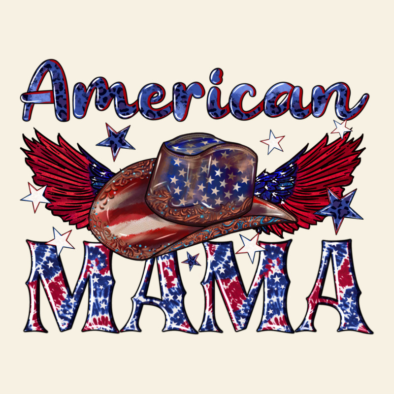 American Mama With Cowboy Vintage Tee by texasbilliewilder | Teevron