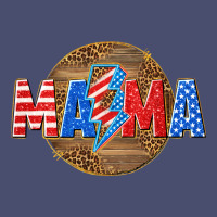 American Mama With Lightning Bolt Vintage Tee | Teevron