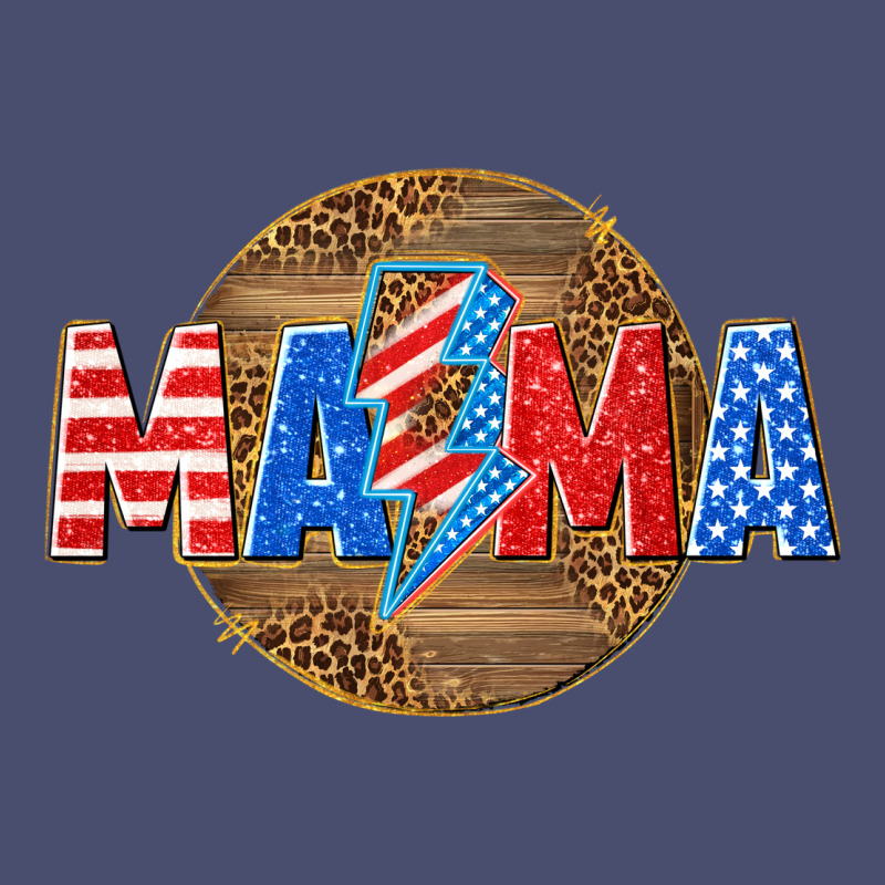 American Mama With Lightning Bolt Vintage Tee by texasbilliewilder | Teevron