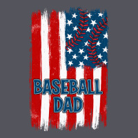 Baseball Dad American Flag Vintage Hoodie | Teevron