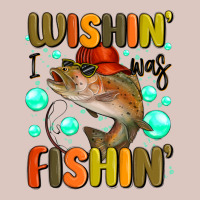 Wishing I Was Fishing Premium Hoodie | Teevron