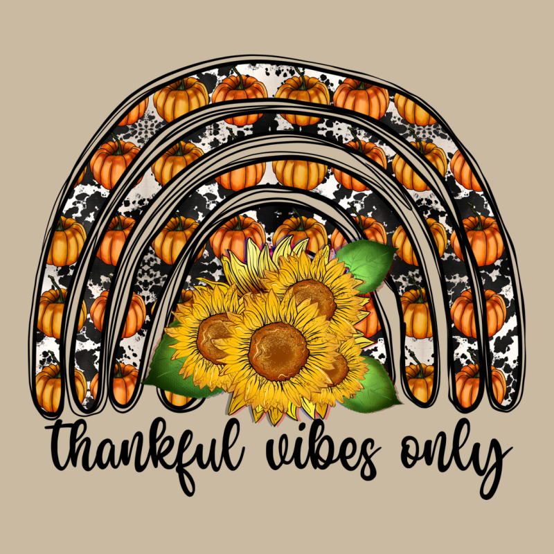 Thankful Vibes Only Long Sleeve Tee by CowhideDigitalArt | Teevron