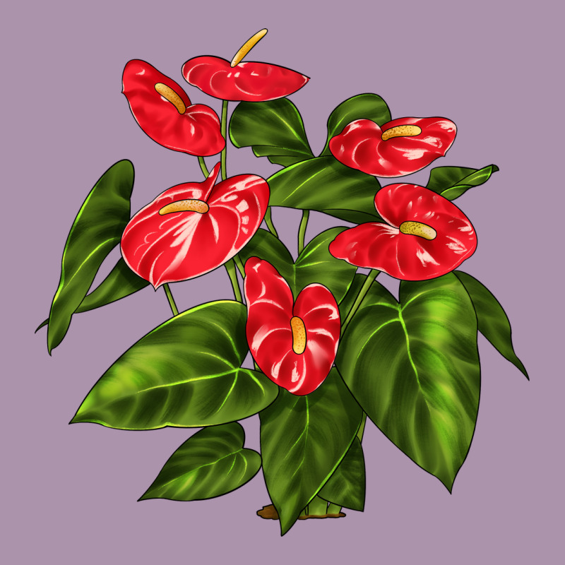 Anthurium Heavyweight Hoodie by LillyAllenDesigns | Teevron