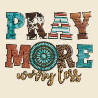 Pray More Worry Less Premium Tee | Teevron