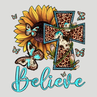 Believe Leopard Cross Sunflower Butterfly Zipper Hoodie | Teevron