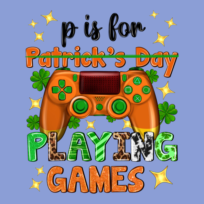 P Is Patrick's Day Playing Games Long Sleeve Tee by Neo Western | Teevron