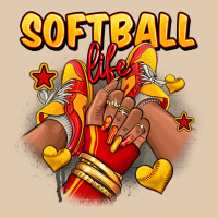 Softball Life Afro Girl Sneakers Heavyweight Sweatshirt | Teevron