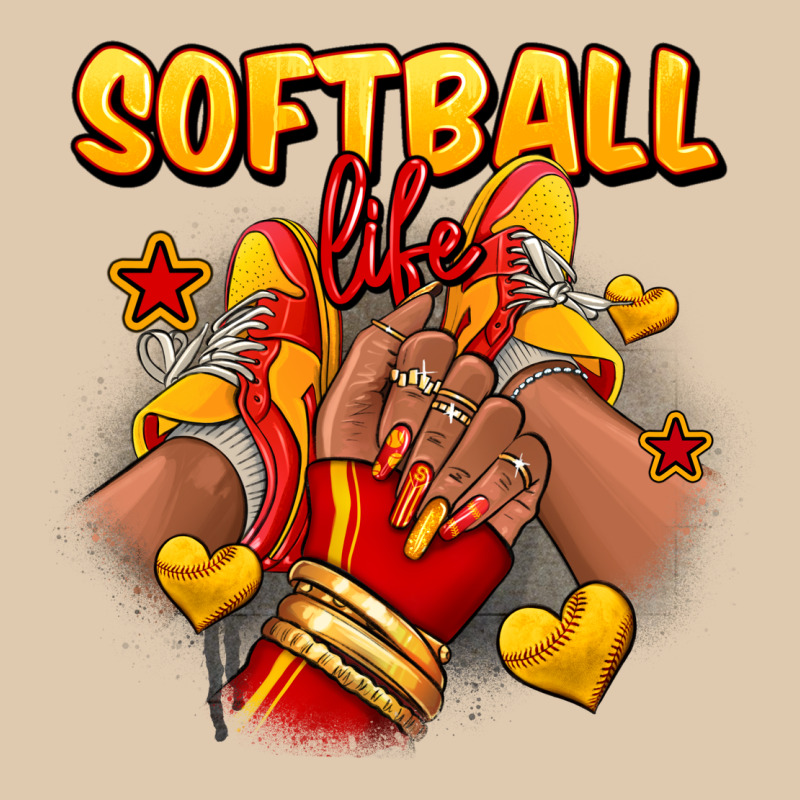 Softball Life Afro Girl Sneakers Heavyweight Sweatshirt by RanaPortraitStore | Teevron