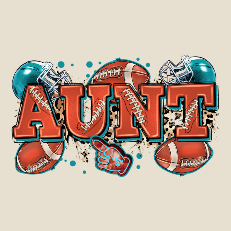 Aunt American Football Urban Heavy Tee by Zillion Design Studio | Teevron