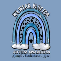 We Wear Blue For Autism Awareness Accept Understan Urban Hoodie | Teevron