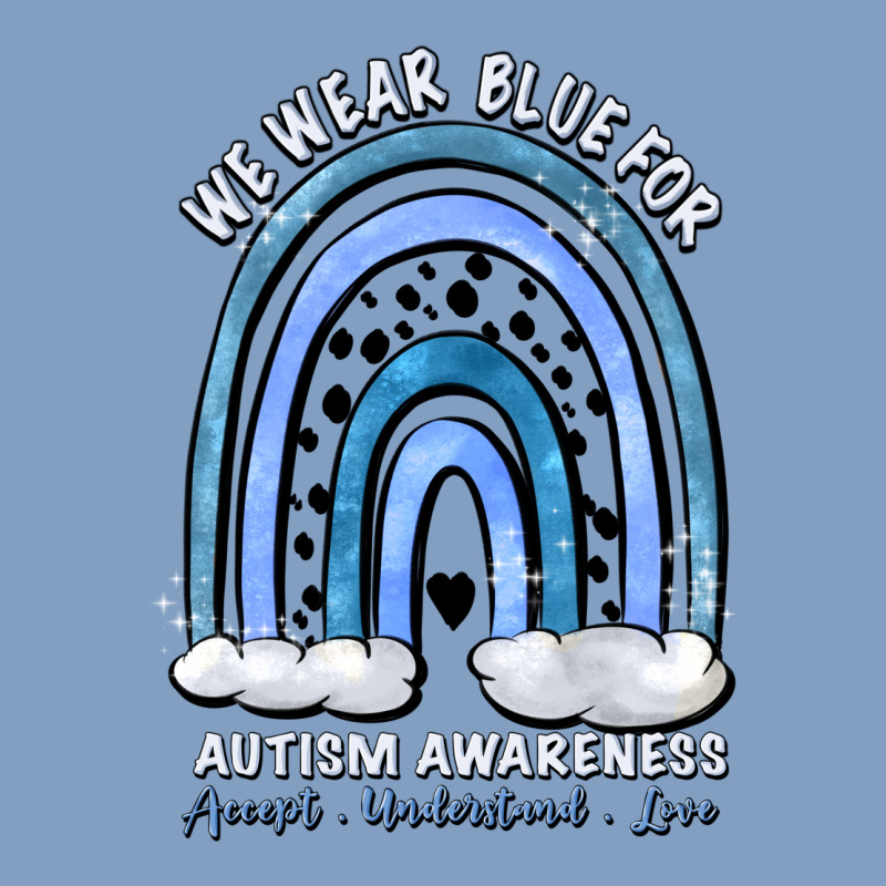We Wear Blue For Autism Awareness Accept Understan Urban Hoodie by Artiststas | Teevron
