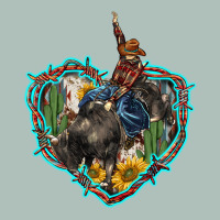 Western Heart Bullfighter  Cactus Sunflower Aztek Pattern Heavyweight Hoodie | Teevron